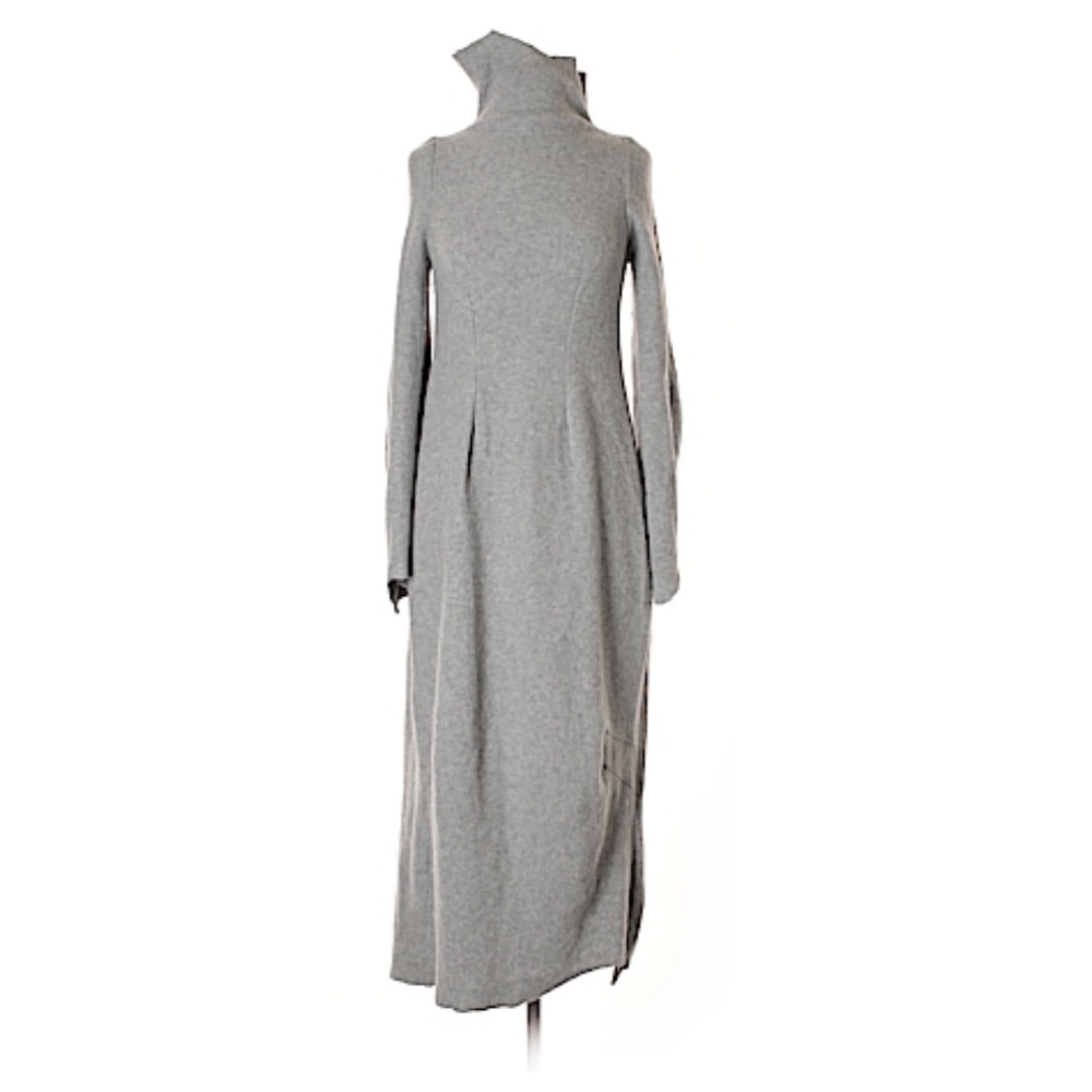 Maison Martin Margiela X H&M Grey Maxi Wool Dress Small